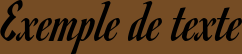 Image preview of font Romanesco
