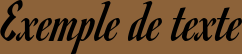 Image preview of font Romanesco