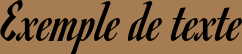 Image preview of font Romanesco