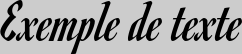 Image preview of font Romanesco