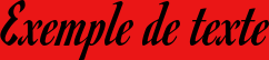 Image preview of font Romanesco