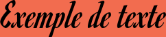 Image preview of font Romanesco