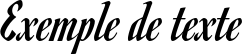 Image preview of font Romanesco