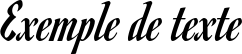 Image preview of font Romanesco