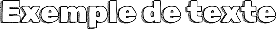 Image preview of font Rubik Doodle Shadow