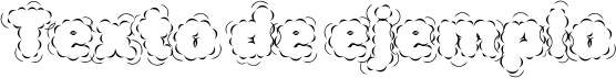 Image preview of font Rubik Puddles