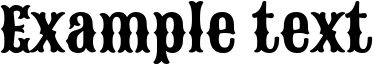 Image preview of font Sancreek