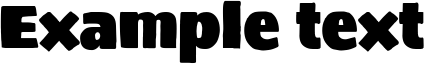Image preview of font Sigmar