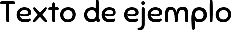 Image preview of font Sniglet