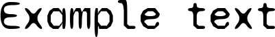 Image preview of font Syne Mono