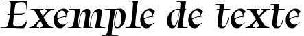 Image preview of font Tapestry